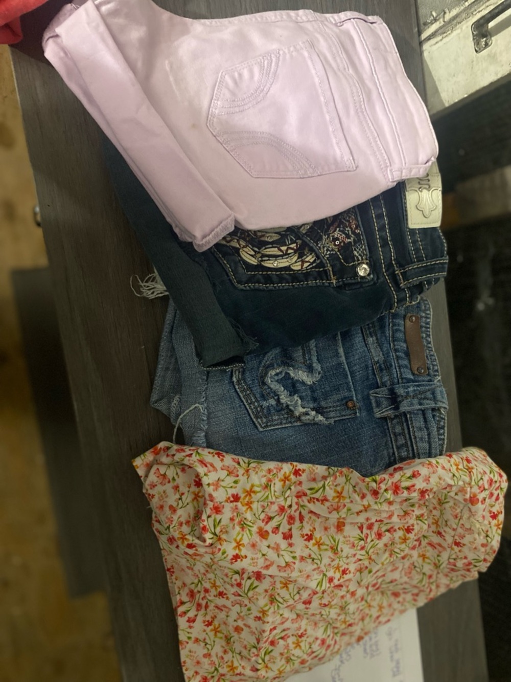 Hollister Lavender Low-Rise Jeans